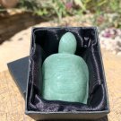 Gemstone Carved Turtle Figurine Crystal Animal Carving Stone Tortoise Figure 3"