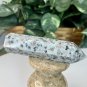 Lotus Kiwi Sesame Jasper Tower Carved Point Wand Generator Crystals Reiki 3.4"