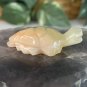 MINI Calcite Crystal Turtle Figurine Natural Stone Hand Carved Animal Tortoise