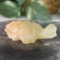 MINI Calcite Crystal Turtle Figurine Natural Stone Hand Carved Animal Tortoise
