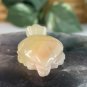 MINI Calcite Crystal Turtle Figurine Natural Stone Hand Carved Animal Tortoise