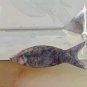 Zuni Carved Fish Fetish Bead Drilled Stone Native American Animal Carving VTG 1"