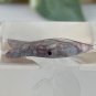 Zuni Carved Fish Fetish Bead Drilled Stone Native American Animal Carving VTG 1"