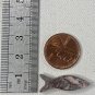 Zuni Carved Fish Fetish Bead Drilled Stone Native American Animal Carving VTG 1"
