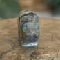 Native American Zuni Bear Fetish Bead Hand Carved Sprit Animal Turquoise Eyes .9