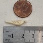 Vintage Natural Bone Carved Bird Fetish Bead Drilled Native American Animal .9"