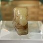 Chinese Hetian Jade Ram Pendant Bead Hand Carved Miniature Animal VTG 1"x.8" 7g