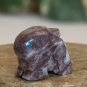 Zuni Hand Carved Rabbit Fetish Bead Drilled Stone Native American Animal Bunny