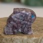 Zuni Hand Carved Rabbit Fetish Bead Drilled Stone Native American Animal Bunny