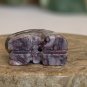 Zuni Hand Carved Rabbit Fetish Bead Drilled Stone Native American Animal Bunny