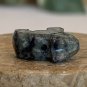 Zuni Rabbit Fetish Bead Hand Carved Native American Stone Animal Bunny Turquoise