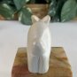 Large Soapstone Carved Rabbit Figurine Stone Bunny Carving Animal Figure Pet 4&acirc;��