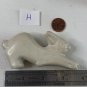 Large Soapstone Carved Rabbit Figurine Stone Bunny Carving Animal Figure Pet 4&acirc;��