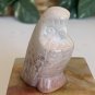 Kisii Soapstone Carved OWL Figurine Stone Bird Carving Animal Figure Statue 2.1&acirc;��