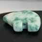 Vintage Zuni Style Carved Tree Agate Bear Fetish Bead Native American Animal .8