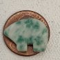 Vintage Zuni Style Carved Tree Agate Bear Fetish Bead Native American Animal .8
