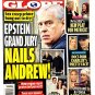 GLOBE March 2024 Prince Andrew Jeffrey Epstein Duffy Presley Fonda Streisand New