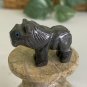 Mini Soapstone Carved Lion Figurine Miniature Animal Stone Carving Figure 1.5"