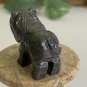 Mini Soapstone Carved Lion Figurine Miniature Animal Stone Carving Figure 1.5"