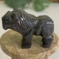 Mini Soapstone Carved Lion Figurine Miniature Animal Stone Carving Figure 1.5"