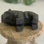 Mini Soapstone Carved Lion Figurine Miniature Animal Stone Carving Figure 1.5"