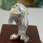 Miniature DOLPHIN Stone Carving Mini Figurine Grey Steatite Soapstone Animal 1.5