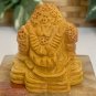 Vintage Boxwood Money Frog Netsuke Animal Figurine Hand Carved Wooden Figure 2"