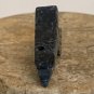 Zuni Carved Black Bird Fetish Bead Drilled Stone Native American Animal Carving