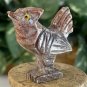 Miniature ROADRUNNER Stone Carving Mini Figurine Soapstone Bird Carved Animal