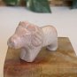Kisii Soapstone Lion Figurine Hand Carved Stone Cat Carving Animal Figure 2.3â