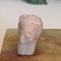 Kisii Soapstone Lion Figurine Hand Carved Stone Cat Carving Animal Figure 2.3â