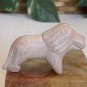 Kisii Soapstone Lion Figurine Hand Carved Stone Cat Carving Animal Figure 2.3â