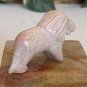 Kisii Soapstone Lion Figurine Hand Carved Stone Cat Carving Animal Figure 2.3â