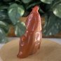 Carnelian Buddha Figurine Mila Monk Carving Red Agate Carved Man Person Human
