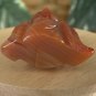 Carnelian Buddha Figurine Mila Monk Carving Red Agate Carved Man Person Human