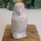 Kisii Soapstone Carved OWL Figurine Stone Bird Carving Animal Figure Statue 2.2” Kisii Soapstone Carved OWL Figurine Stone Bird Carving Animal Figure Statue 2.2”
