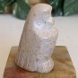Kisii Soapstone Carved OWL Figurine Stone Bird Carving Animal Figure Statue 2.2&acirc;��