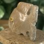 Miniature FISH Stone Carving Mini Figurine Steatite Soapstone Carved Animal 1.6â