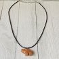 Orange Aventurine Crystal Elephant Pendant Necklace Healing Chakra Stone Animal