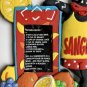 Red Sangria Cow Recipe Magnet Rubber Colorful  Spanish Wine Large Vintage Magnet