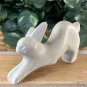KISII Soapstone Carved Rabbit Figurine Stone Bunny Carving Animal Figure Pet 4"