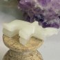 Calcite Carved Elephant Figurine Crystal Animal Carving Natural Onyx Statue 2"