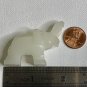 Calcite Carved Elephant Figurine Crystal Animal Carving Natural Onyx Statue 2"