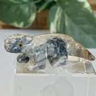 Miniature LIZARD Soapstone Figurine Stone Carving MINI Hand Carved Animal Figure Miniature LIZARD Soapstone Figurine Stone Carving MINI Hand Carved Animal Figure