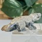 Miniature LIZARD Soapstone Figurine Stone Carving MINI Hand Carved Animal Figure