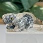 Miniature LIZARD Soapstone Figurine Stone Carving MINI Hand Carved Animal Figure