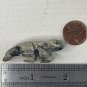 Miniature LIZARD Soapstone Figurine Stone Carving MINI Hand Carved Animal Figure