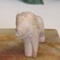 Kisii Soapstone Lion Figurine Hand Carved Stone Cat Carving Animal Figure 2.2&acirc;��