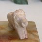 Kisii Soapstone Lion Figurine Hand Carved Stone Cat Carving Animal Figure 2.2&acirc;��