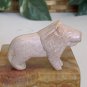 Kisii Soapstone Lion Figurine Hand Carved Stone Cat Carving Animal Figure 2.2&acirc;��